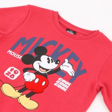 POLERON CERRADO NIÑO MICKEY MOUSE CLASSIC ROJO DISNEY - 3