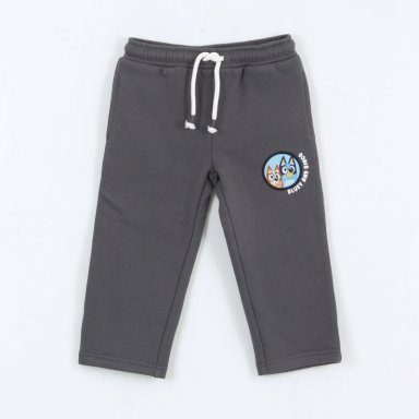 PANTALON DE BUZO NIÑA BLUEY & BINGO GRIS BLUEY - 1