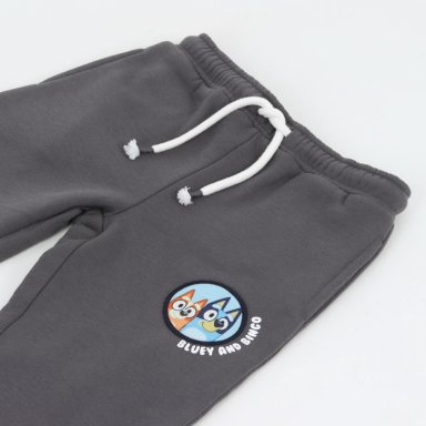 PANTALON DE BUZO NIÑA BLUEY & BINGO GRIS BLUEY - 3