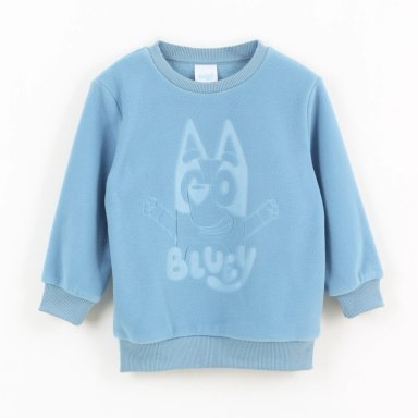 POLAR NIÑO DISEÑO FRONTAL AZUL BLUEY - 1