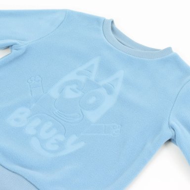 POLAR NIÑO DISEÑO FRONTAL AZUL BLUEY - 3