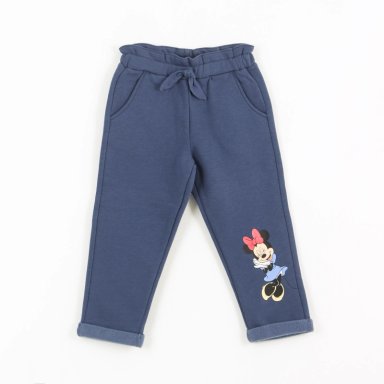 PANTALON DE BUZO NIÑA MINNIE MOUSE AZUL MARINO DISNEY - 1