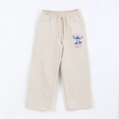 PANTALON DE BUZO NIÑA FLARE LILO & STITCH ROSADO DISNEY - 1
