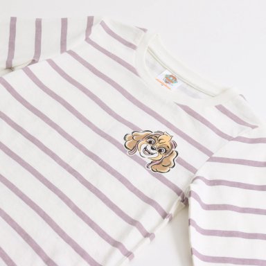 POLERA MANGA LARGA NIÑA RAYAS SKYE BLANCO PAW PATROL - 3