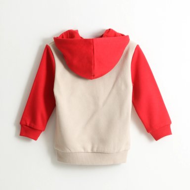 POLERON CERRADO NIÑO HOODIE MARSHALL BEIGE PAW PATROL - 2