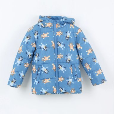 PARKA NIÑO FULL PRINT AZUL BINGO & BLUEY - 1