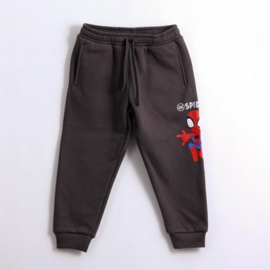 PANTALON DE BUZO NIÑO SPIDEY GRIS MARVEL - 1