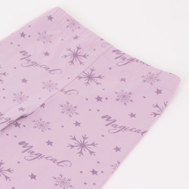 CONJUNTO NIÑA ELSA FROZEN LILA DISNEY - 4