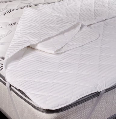CUBRECOLCHÓN ARTHOME 1 PLAZA BLANCO MT/TNT 90G - 2