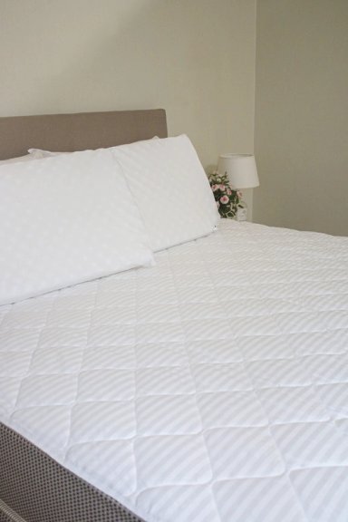 CUBRECOLCHÓN ARTHOME 2 PLAZAS BLANCO MT/TNT 90G - 3