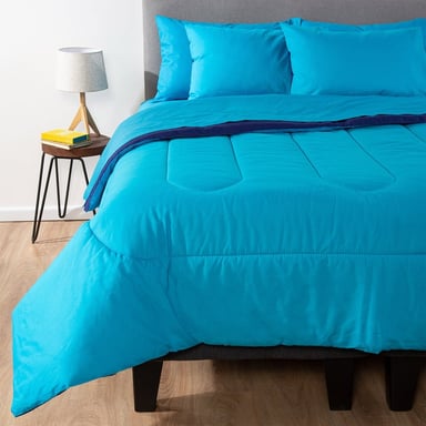 SET ARTHOME 46 PLUMÓN 2 PLAZAS AZUL - 2