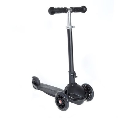 SCOOTER CON RUEDAS CON LUCES COLOR NEGRO ARTHOME - 1