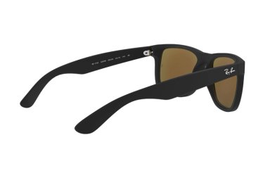 LENTES SOL RAY-BAN JUSTIN NEGRO ESPEJADOS - 9
