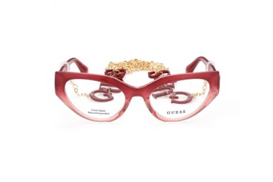 LENTES OPTICOS ROJO GUESS - 1
