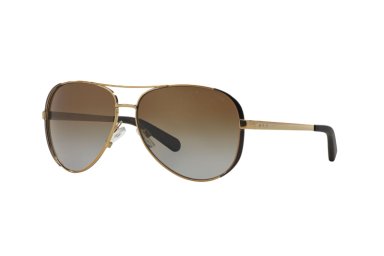 LENTES SOL MICHAEL KORS CHELSEA MARRÓN DEGRADÉ POLARIZADOS - 2