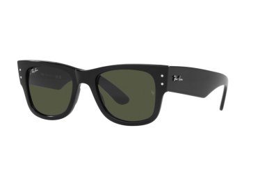 LENTES SOL RAY-BAN MEGA WAYFARER NEGRO - 2