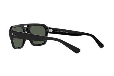 LENTES SOL RAY-BAN CORRIGAN NEGRO BIO-BASED SUSTENTABLE - 5