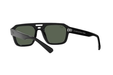 LENTES SOL RAY-BAN CORRIGAN NEGRO BIO-BASED SUSTENTABLE - 6