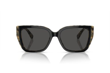LENTES SOL MICHAEL KORS ACADIA BLACK POLISHED - 1