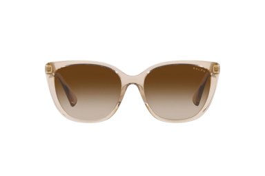 LENTES SOL RALPH LAUREN SHINY TRANSPARENT BROWN - 1