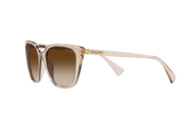 LENTES SOL RALPH LAUREN SHINY TRANSPARENT BROWN - 3