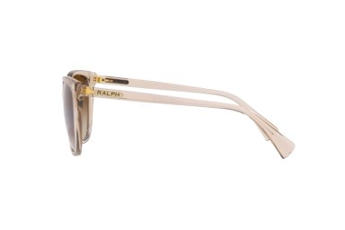 LENTES SOL RALPH LAUREN SHINY TRANSPARENT BROWN - 4