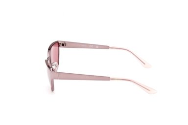 LENTES SOL GUESS ROSADO BRILLANTE ESPEJADOS - 3