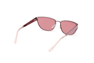LENTES SOL GUESS ROSADO BRILLANTE ESPEJADOS - 6