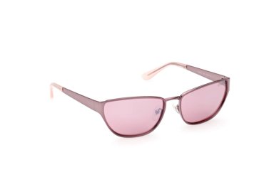 LENTES SOL GUESS ROSADO BRILLANTE ESPEJADOS - 8