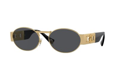 LENTES SOL VERSACE MEDUSA DECO DORADO - 1