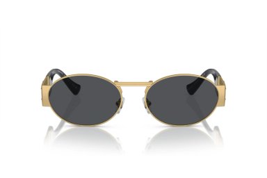 LENTES SOL VERSACE MEDUSA DECO DORADO - 2