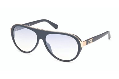 LENTES SOL GUESS GRIS ESPEJADOS - 1