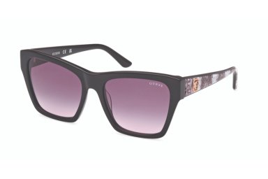 LENTES SOL GUESS NEGRO BRILLANTE DEGRADÉ - 2
