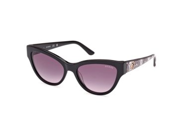 LENTES SOL GUESS NEGRO BRILLANTE DEGRADÉ - 2