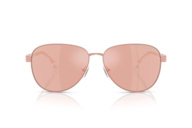 LENTES SOL MICHAEL KORS BIARRITZ ROSADO ESPEJADOS - 1