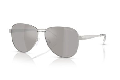 LENTES SOL MICHAEL KORS BIARRITZ PLATEADO ESPEJADOS - 2