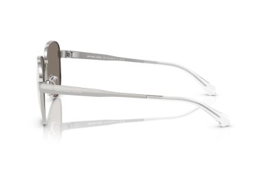 LENTES SOL MICHAEL KORS BIARRITZ PLATEADO ESPEJADOS - 3