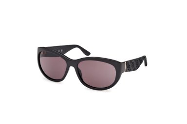 LENTES DE SOL NEGRO BRILLANTE GUESS - 2