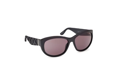 LENTES DE SOL NEGRO BRILLANTE GUESS - 8