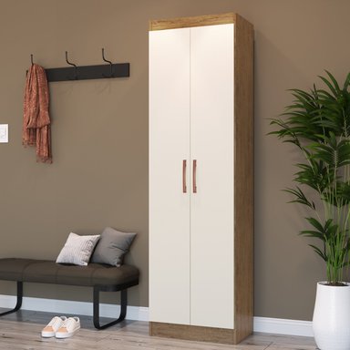 CLÓSET AMUV ALACENA MDP 2 PUERTAS BLANCO ZAPATERA - 2