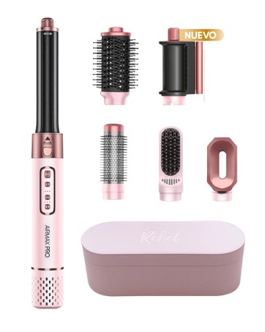 SECADOR MULTIFUNCIONAL 5 EN 1 AIRMAX PRO 2 ROSA - 1