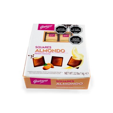 CHOCOLATES GOPLANA CAJA 1 KG BOMBON SABOR ALMENDRA - 3
