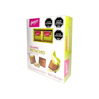 CHOCOLATES GOPLANA CAJA 1 KG BOMBON SABOR PISTACHO - 6