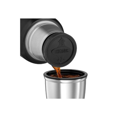 TERMO LIQUIDO THERMOS KING 470ML ACERO INOXIDABLE NEGRO - 3