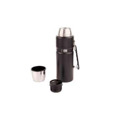 TERMO LIQUIDO KING ACERO INOXIDABLE THERMOS 1,2 LITROS NEGRO - 5