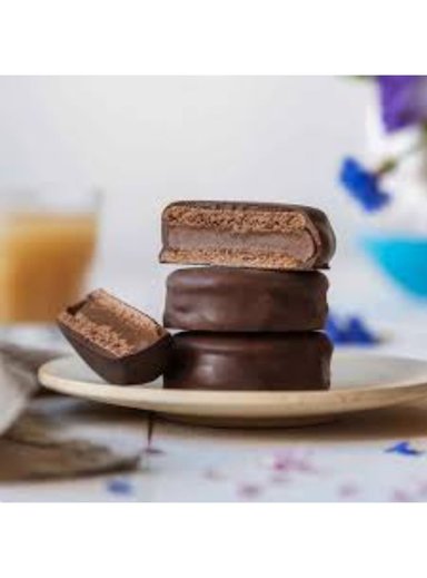 ALFAJOR MANJAR ENTRELAGOS 24 UN 40 GR ARTESANAL BITTER - 2