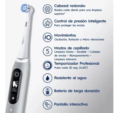 CEPILLO DE DIENTES ELE CTRICO ORAL-B IO 6 + 4 REPUESTOS - 3