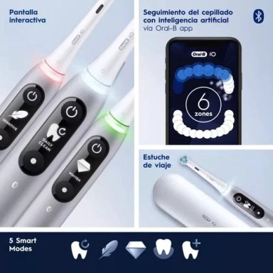 CEPILLO DE DIENTES ELE CTRICO ORAL-B IO 6 + 4 REPUESTOS - 4