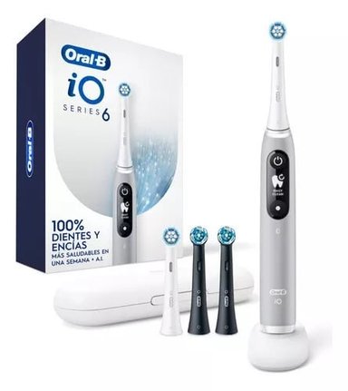 CEPILLO DE DIENTES ELÉCTRICO ORAL-B IO 6 + 4 REPUESTOS - 2