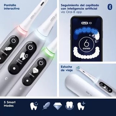 CEPILLO DE DIENTES ELÉCTRICO ORAL-B IO 6 + 4 REPUESTOS - 5